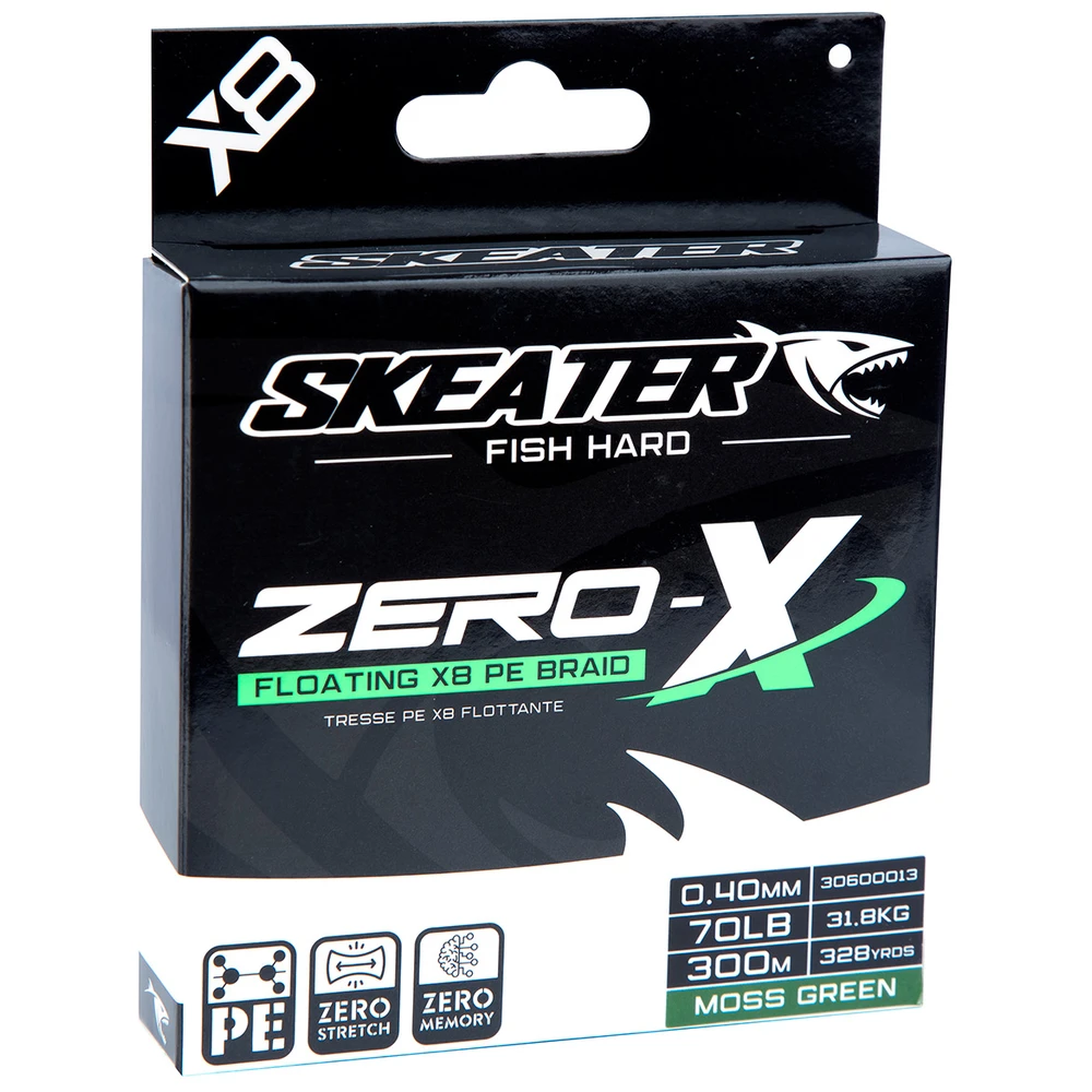 Skeater Zero-X Floating X8 PE Braid 0.40Mm 300M