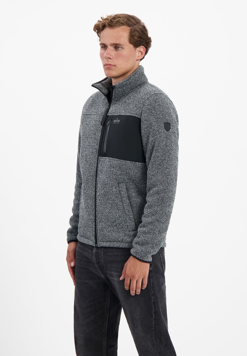 Kjelvik Cardigan Knit Youp Heren