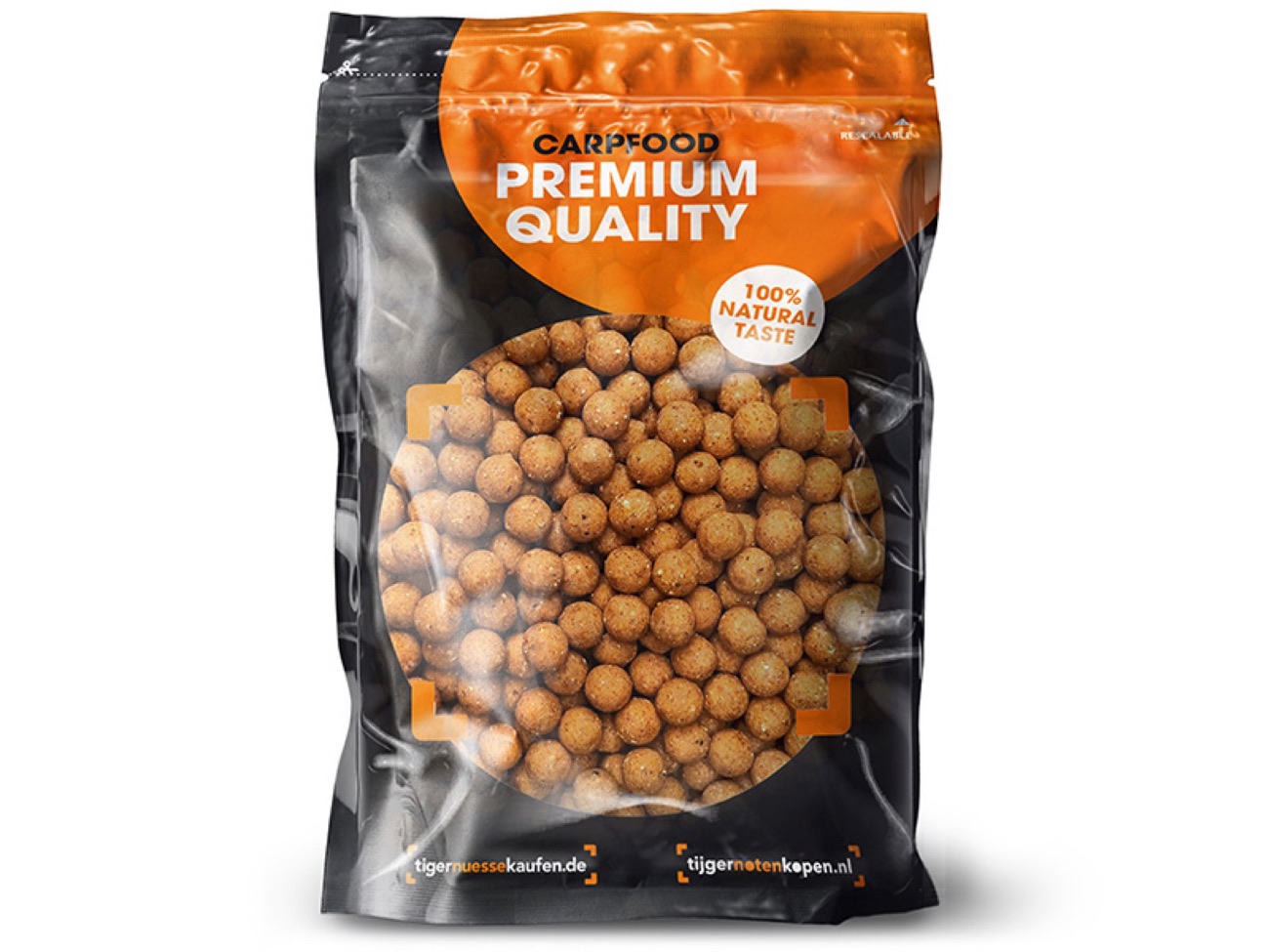 Tijgernotenkopen.nl Tiger Crunch Caramel Boilies 20Mm 2.5Kg