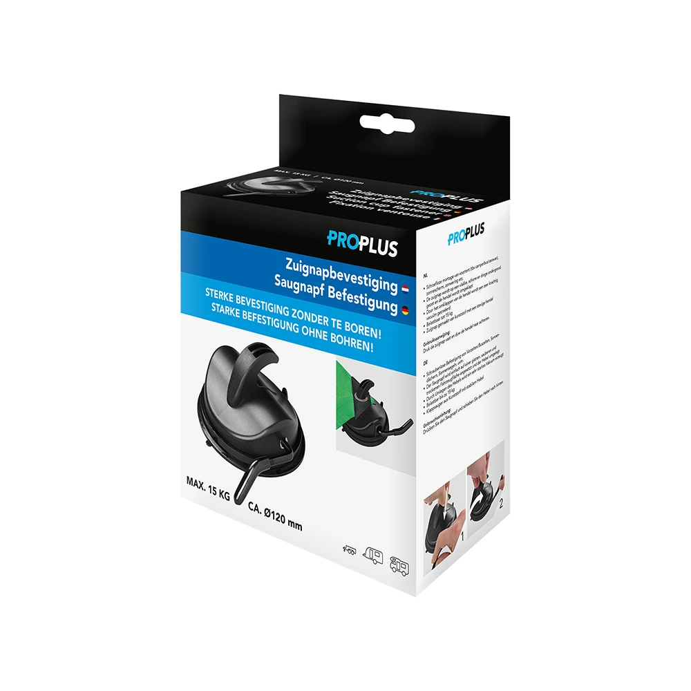 ProPlus Zuignapbevestiging 12Cm 15Kg