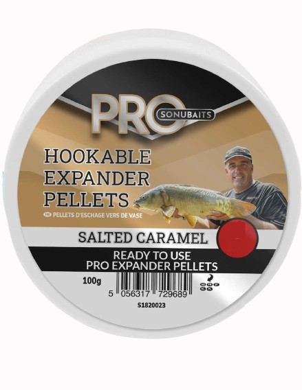 Sonubaits Hookable Expander Pellets Salted Caramel 8Mm