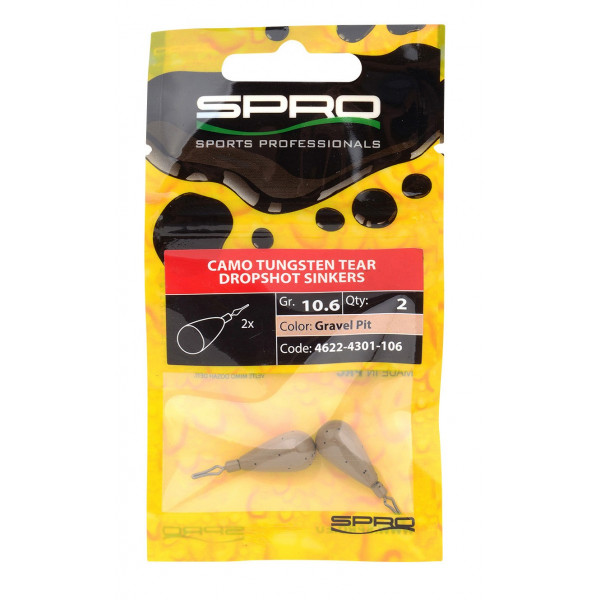 Spro Camo Tung Tear Ds Sinkers Gp