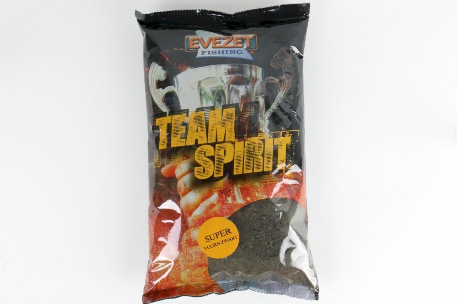 Evezet Team Spirit Super Voorn Zwart 1Kg