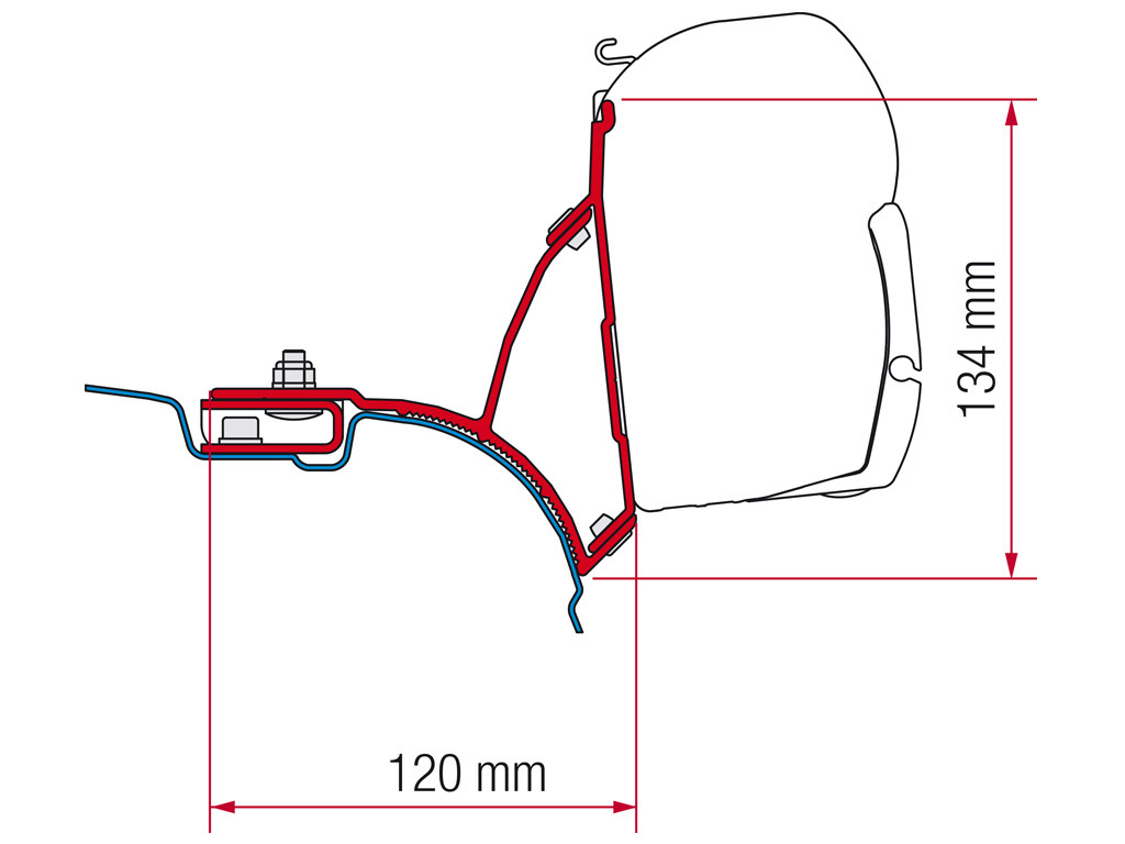 Fiamma Kit Vw T5/T6 Multivan
