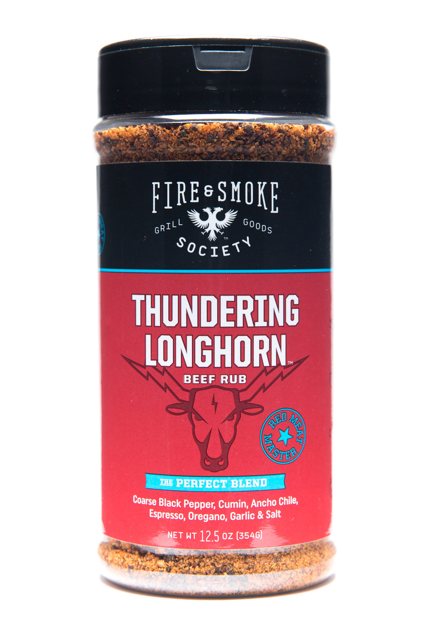 Fire & Smoke Society Rub Thundering Longhorn Beef 354G