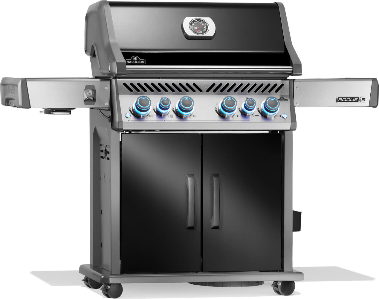 Napoleon Rogue Pro-S 525 Met Sizzle Zone En Achterbrander Zwart