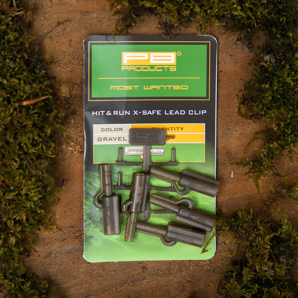 PB Products Hit & Run X-Safe Leadclip Silt 5Pcs