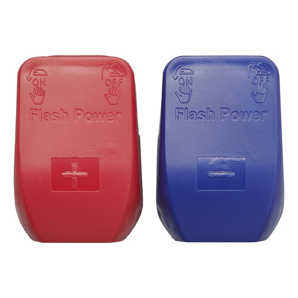 Proplus Accupoolklemmen Set (+) En (-) Met Snelsluiting Proplus Accupoolklemmen Set (+) En (-) Met Snelsluiting