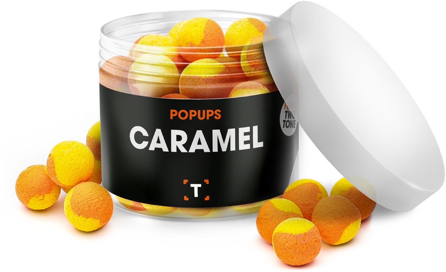 Tijgernotenkopen.nl Caramel Pop-Ups Geel/Oranje 15Mm