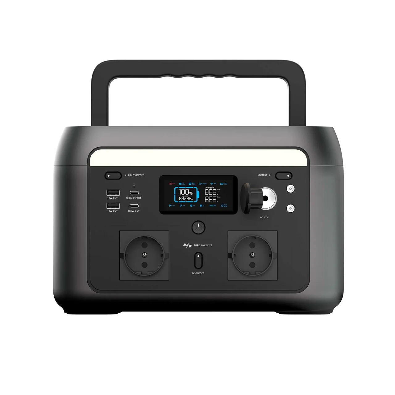 Xtorm Portable Power Station 600W Midnight Black