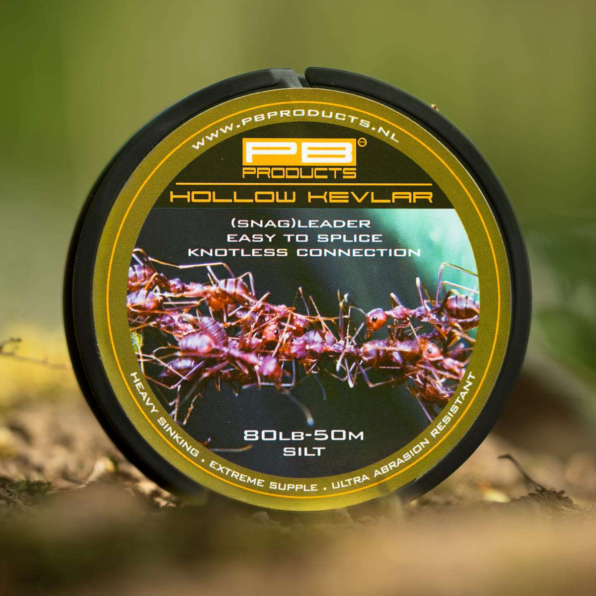 PB Products Hollow Kevlar 80lb Silt 50M