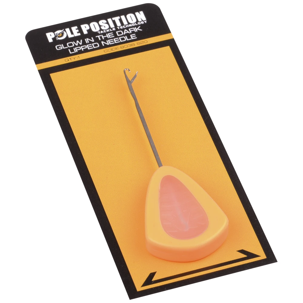 Pole Position Glow In The Dark Lipped Needle Orange