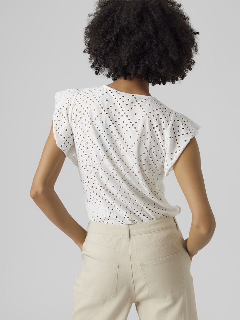 Vero Moda Tassa SL Frill Top Dames