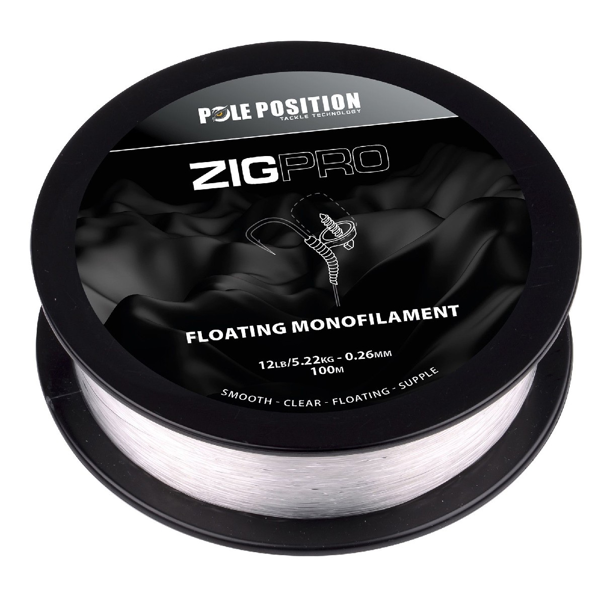 Pole position Pp Zig Pro Clear 0.28mm 100M