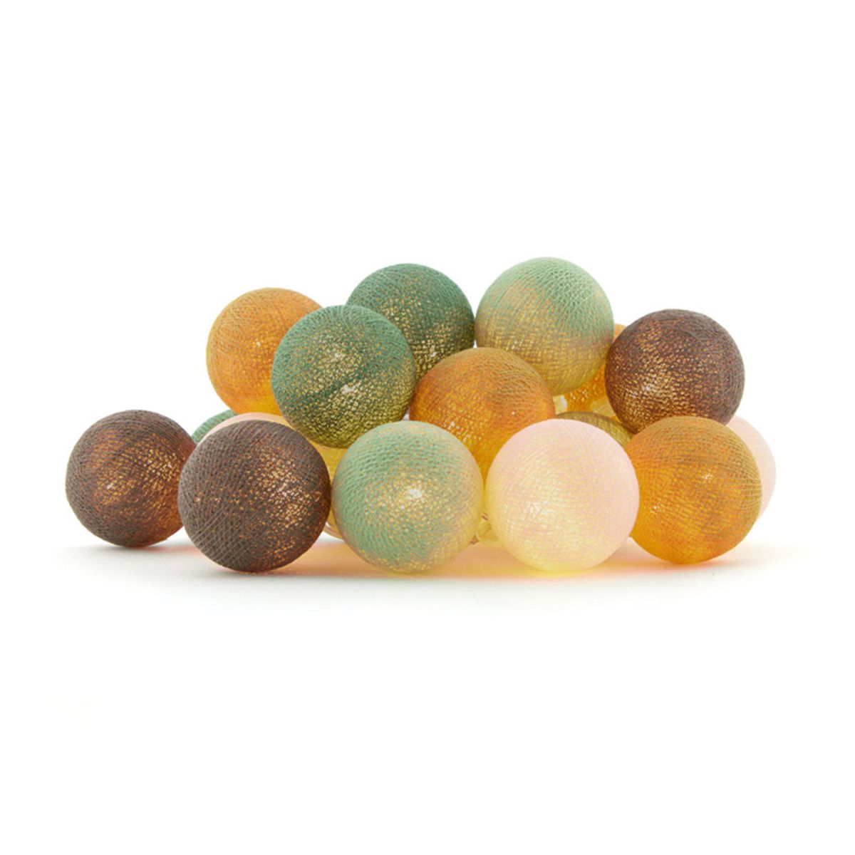 Cotton Ball Lights Outdoor Lichtslinger Glamping Forest Starter Kit