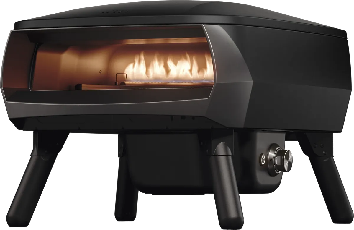 Piccolo Rotante Pizza Oven 13" Mat Zwart