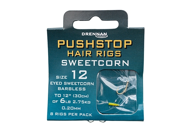 Drennan Pushstop H'Rig Sweetcorn 12