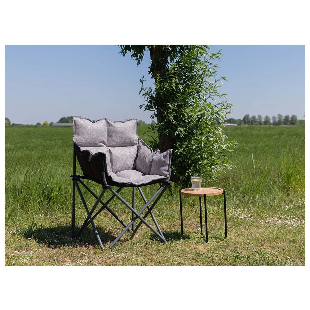 Bo-Camp Vouwstoel Montpellier Grijs
