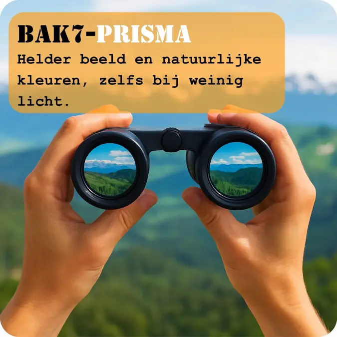 Homey'S Verrekijker Xtrail B2 Bak7, Zwart