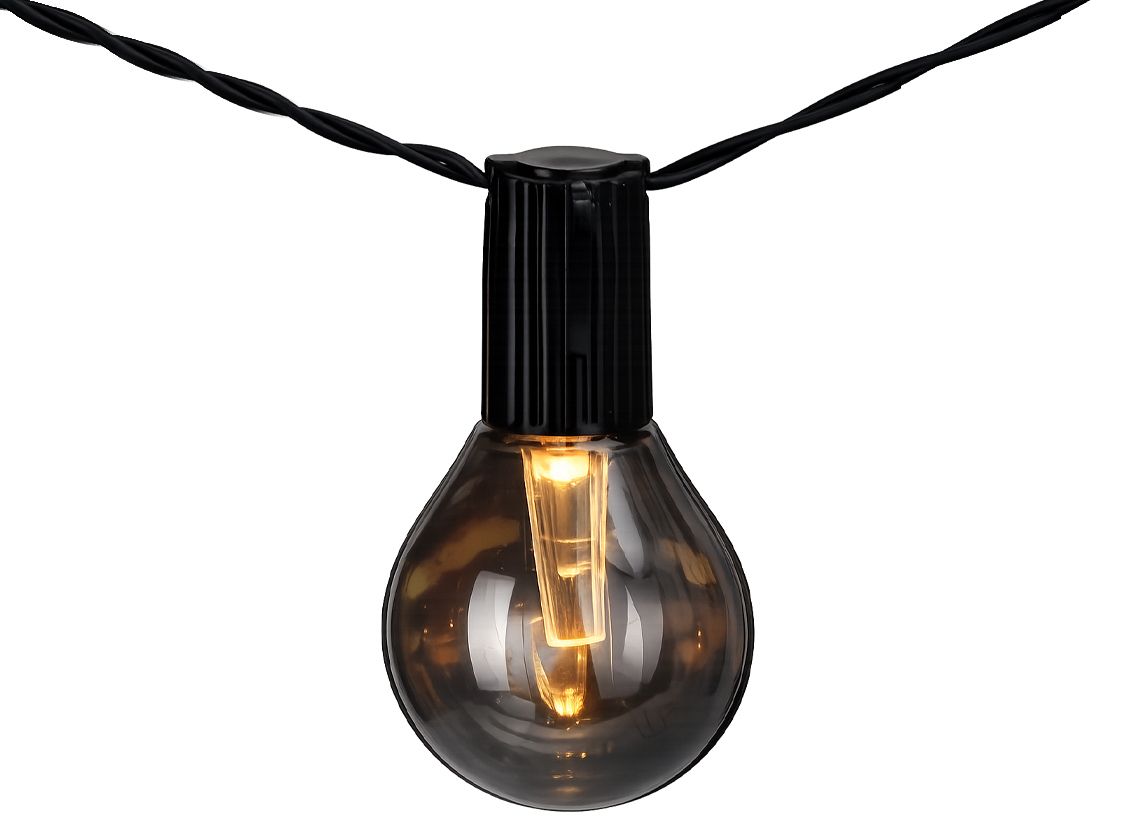 Feestverlichting Solar 20Led Grijs