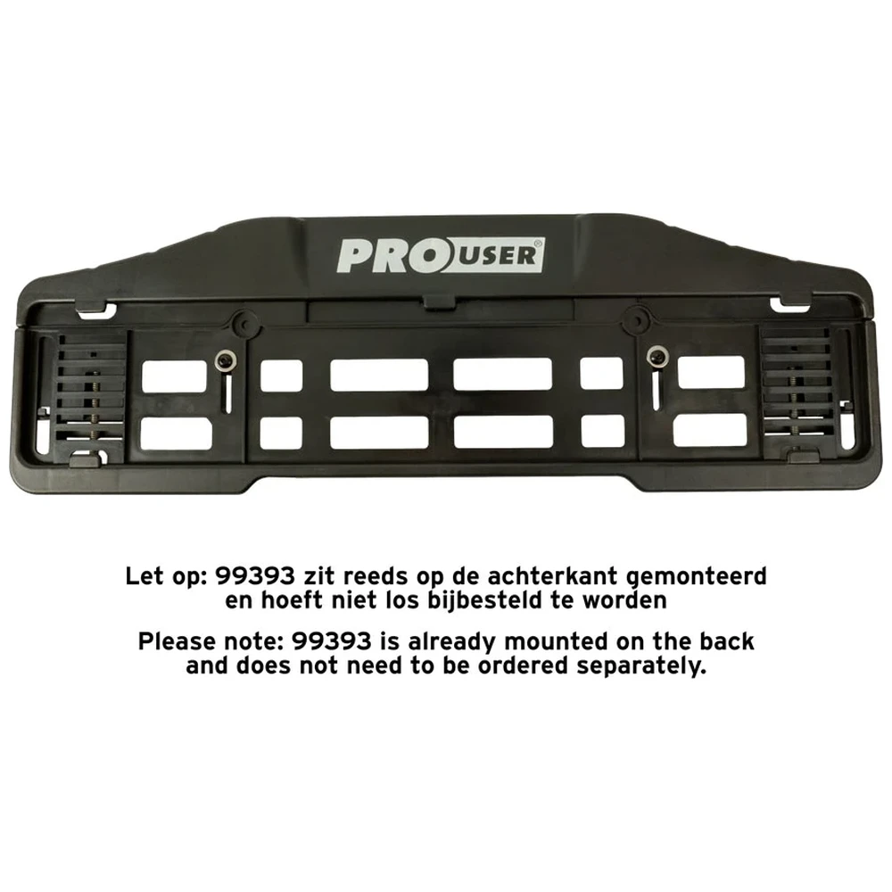 Pro-User Diamant Sg2 Plus Nummerplaathouder Verstelbaar