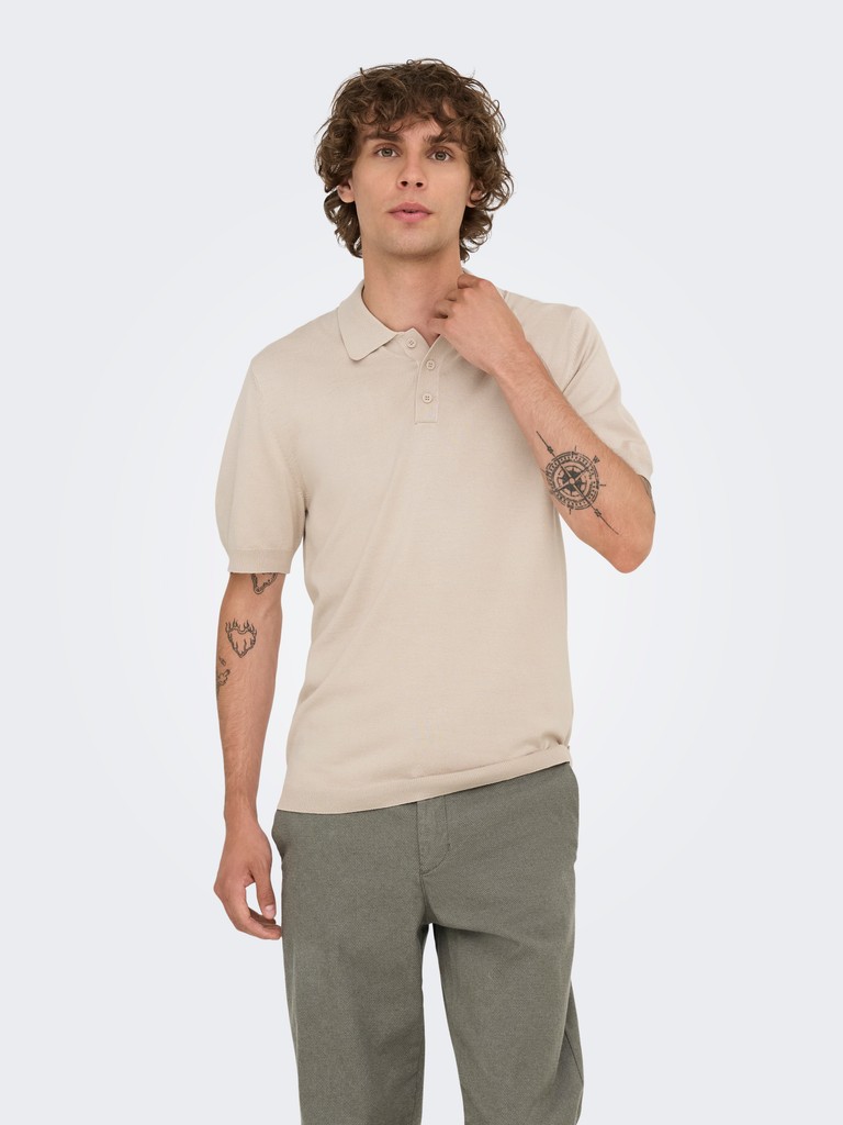 Only & Sons Wyler Reg 14 SS Polo Knit Heren