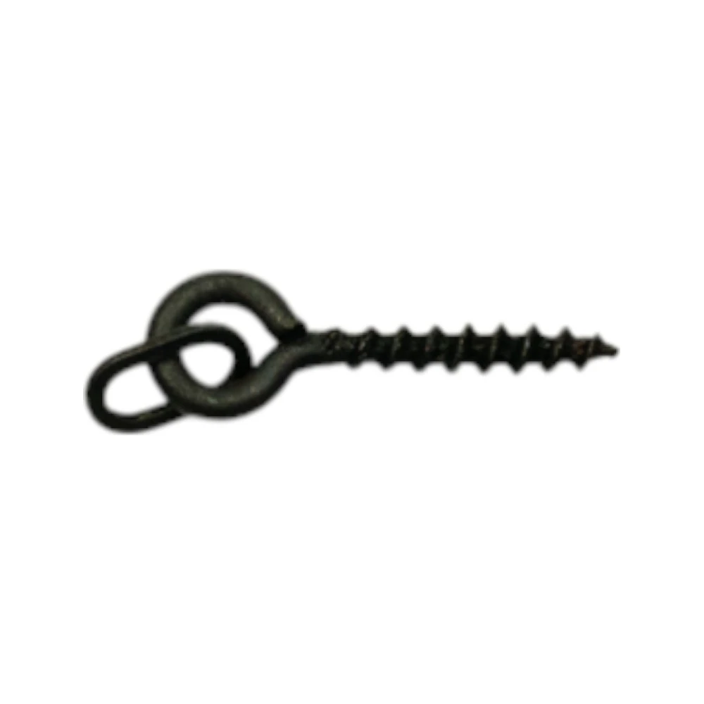 PB Products Oval Ring Bait Screw 12Mm 10Pcs