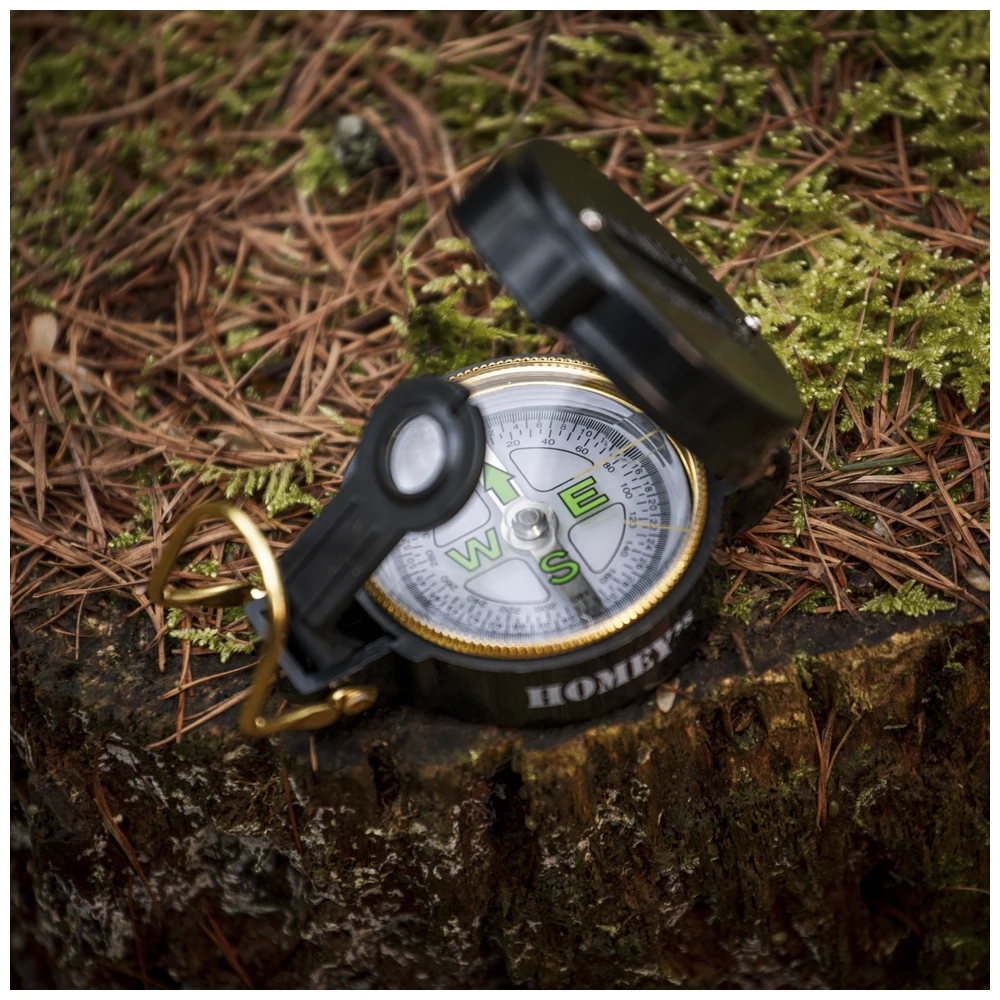 Homey's Lens/Peilkompas, Homey'S, Colly, Zwart Kunststof