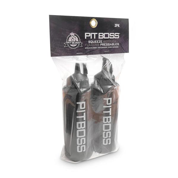 Pit Boss Squeeze Bottles Black- 2 Pack
