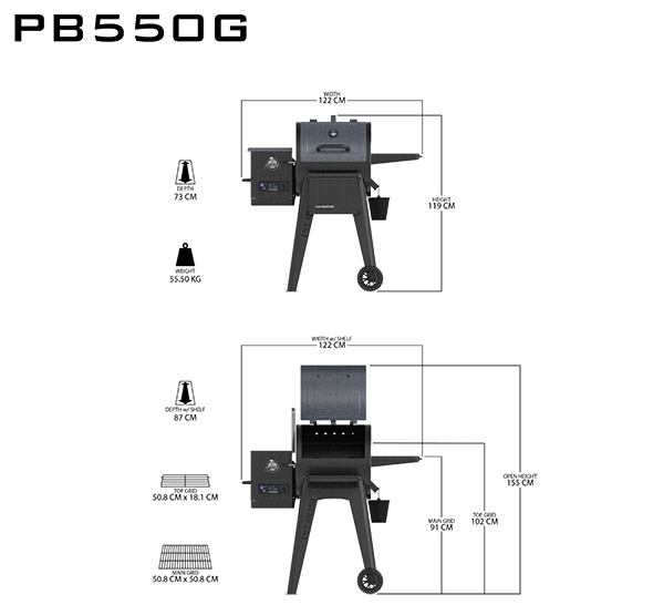 Pit Boss Navigator 550