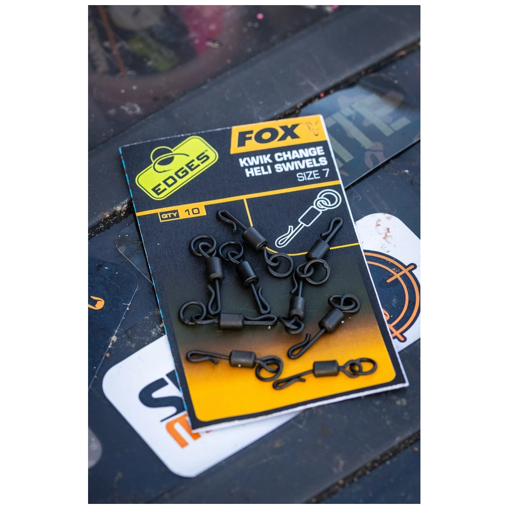 Fox Kwik Change Heli Swivels Size 7