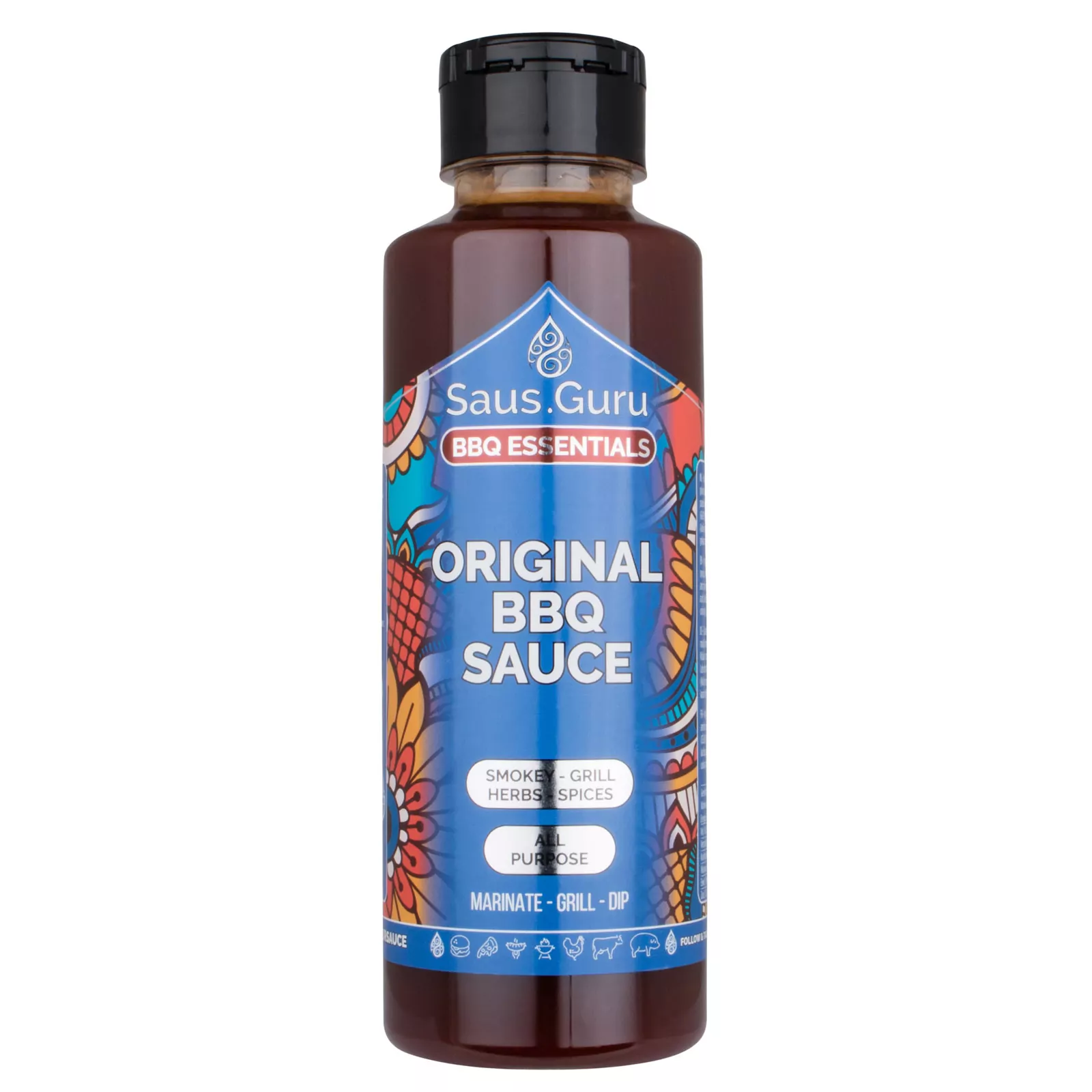 Saus.Guru Smokey Original - Bbq Sauce 0,5L