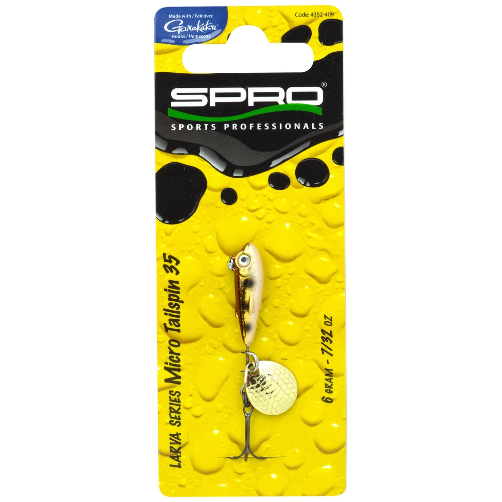 Spro Larva Micro Tailspin Minnow 6G