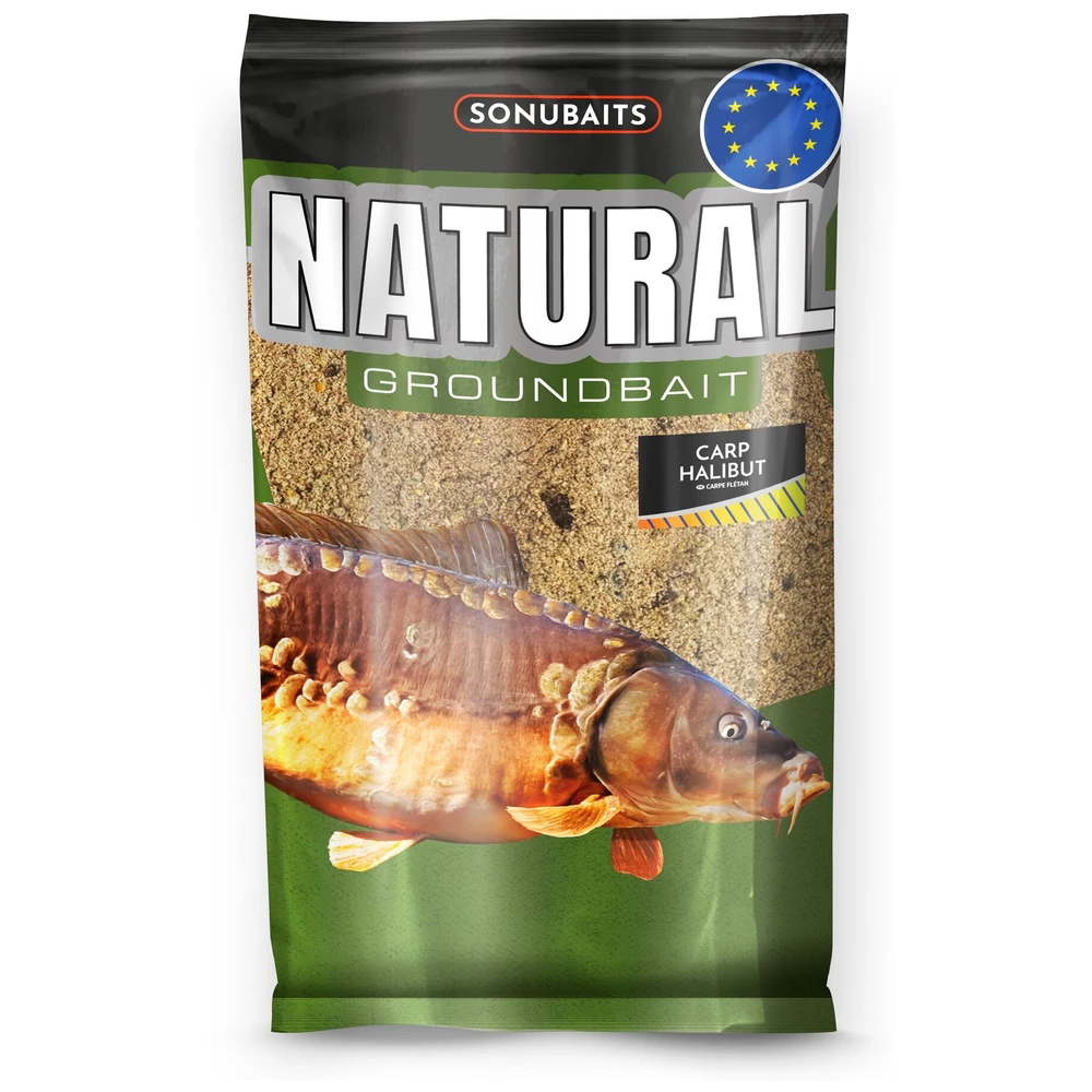 Sonubaits Natural Groundbait Carp Halibut 1Kg