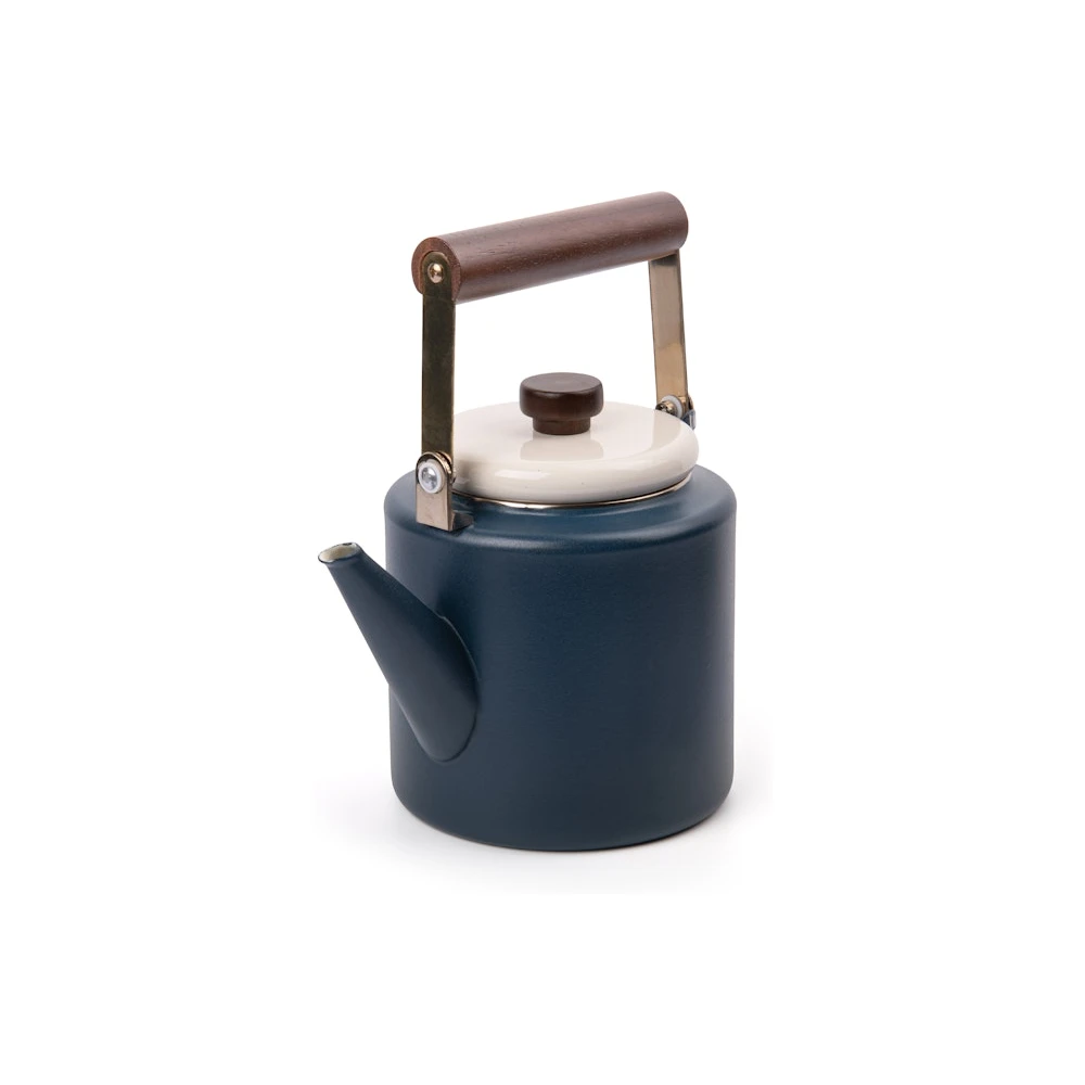 Barebones Enamel 2-Tone Kettle - Indigo Blue