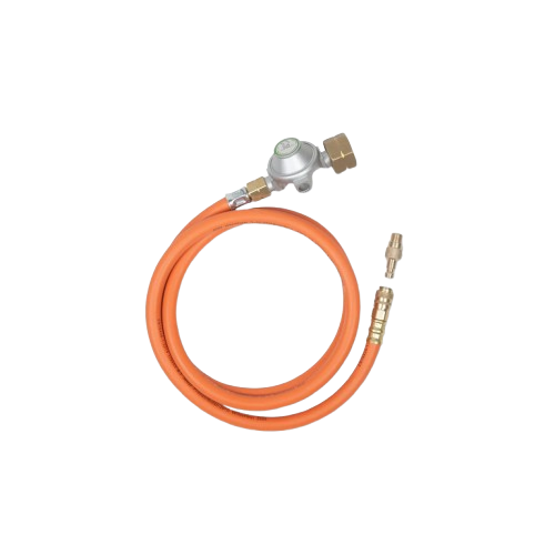 Zatechs Adapter 7/16 naar 3/8 - voor toortsen en solderen/voor het aansluiten van een 7/16 toorts op een normale gasfles | Adapter met gasslang en drukregelaar Zatechs Adapter 7/16 naar 3/8 - voor toortsen en solderen/voor het aansluiten van een 7/16 toorts op een normale gasfles | Adapter met gasslang en drukregelaar