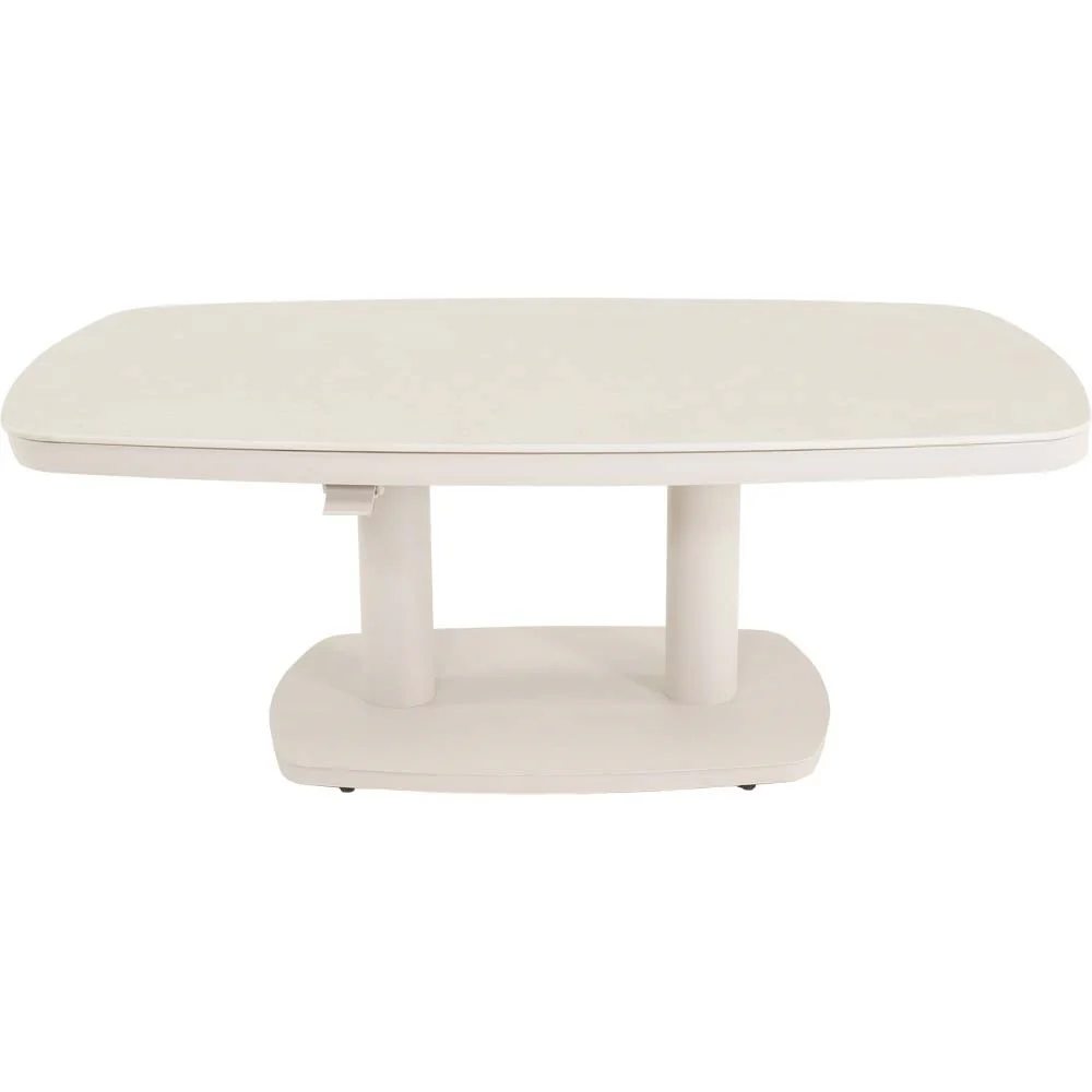 Leslie Living Loungetafel Deens Ovaal Geneva Crema 135 CM
