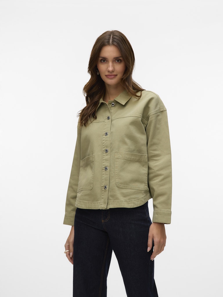 Vero Moda Jamie LS Denim Shacket Mix Dames