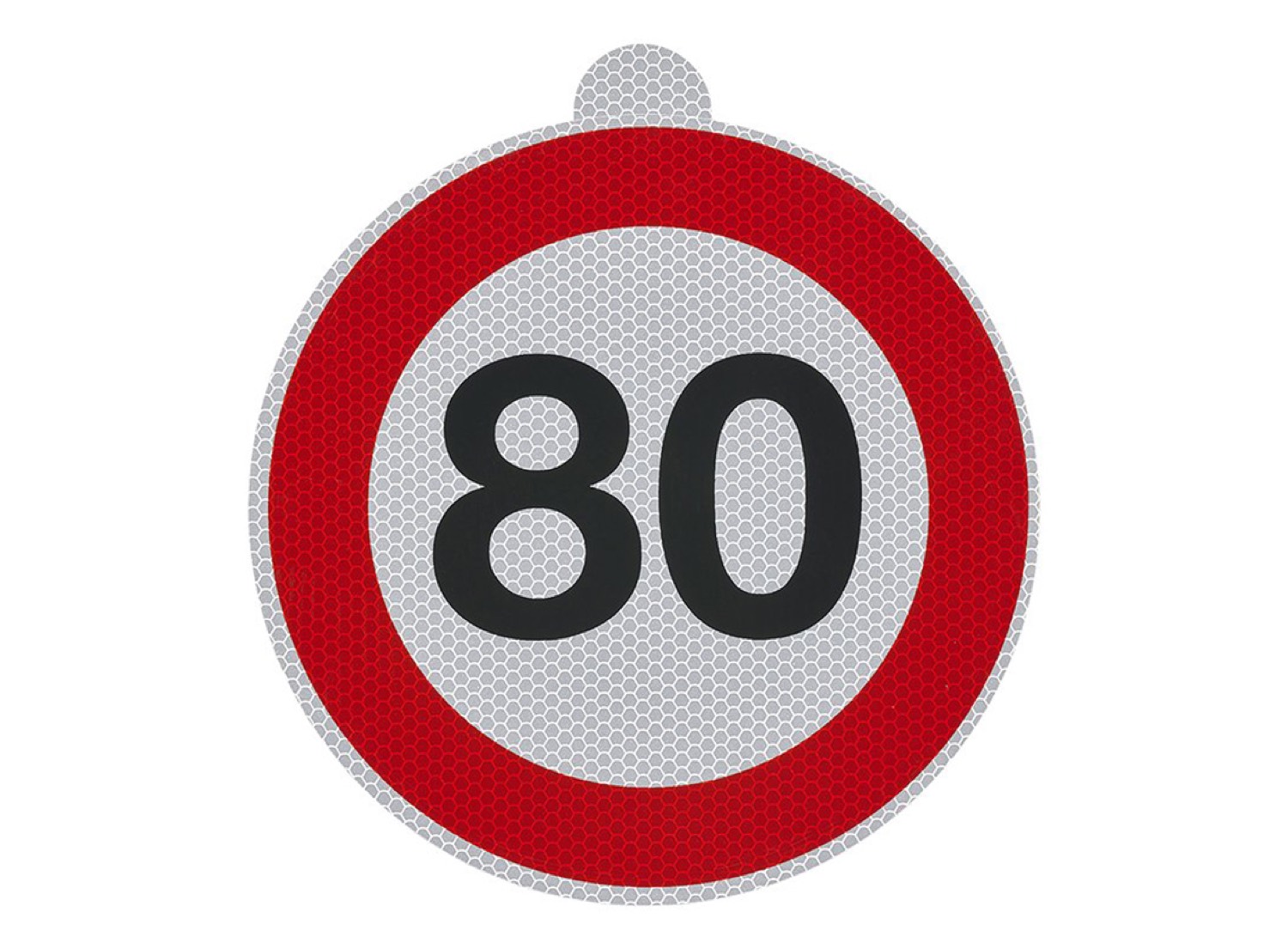 ProPlus Snelheidssticker 80 Italië Ra2 / Dgm-Toelating 57477