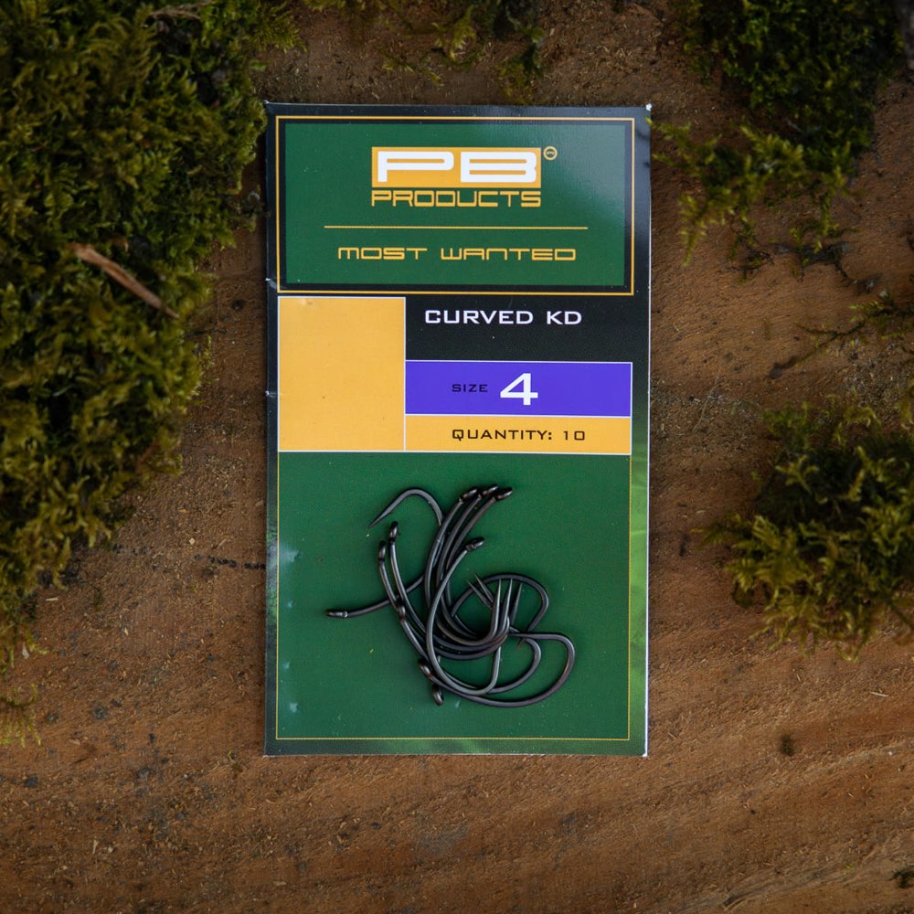 PB Products Curved Kd-Hook Dbf Size 6 10Pcs
