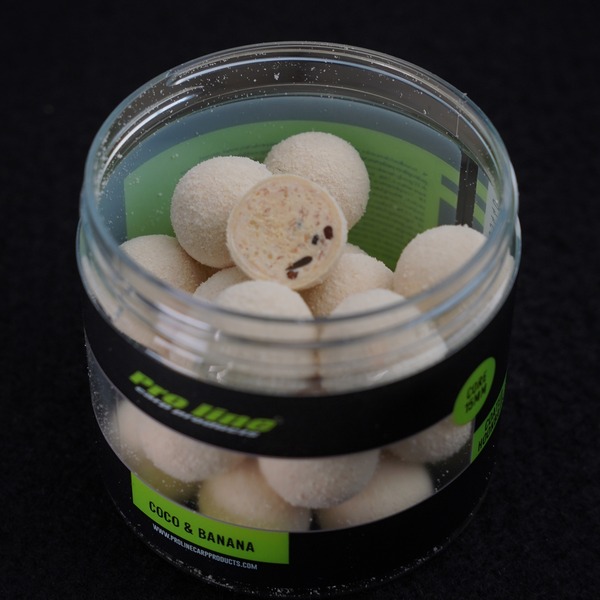 Pro Line Coated Hookbaits - Coco & Banana Core 15Mm - 200Ml