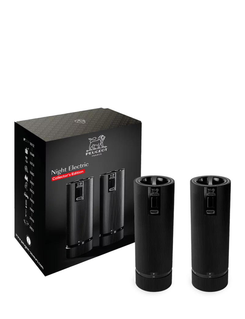 Peugeot Line U'Select Elektrische Peper- En Zoutmolen 15 Cm Night