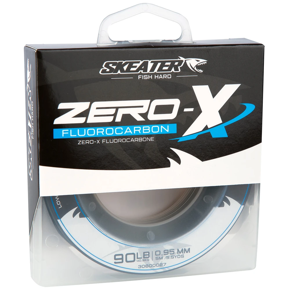 Skeater Zero-X Fluorcarbon 90Lb 0.95Mm 5M
