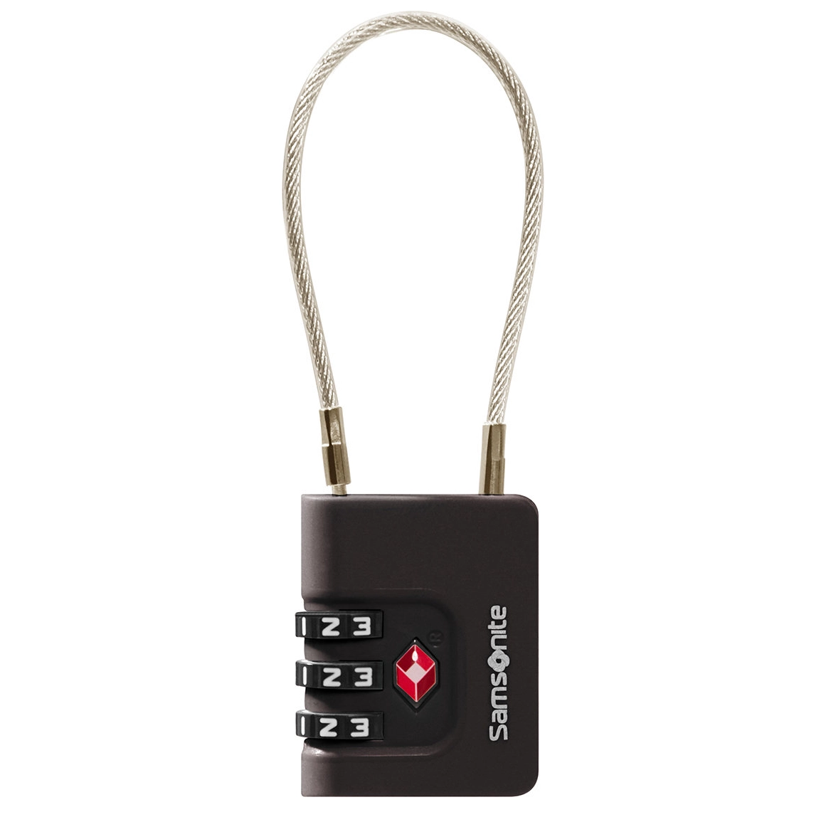 Samsonite Ta Revolution Cablelock 3 Dial Tsa - Black