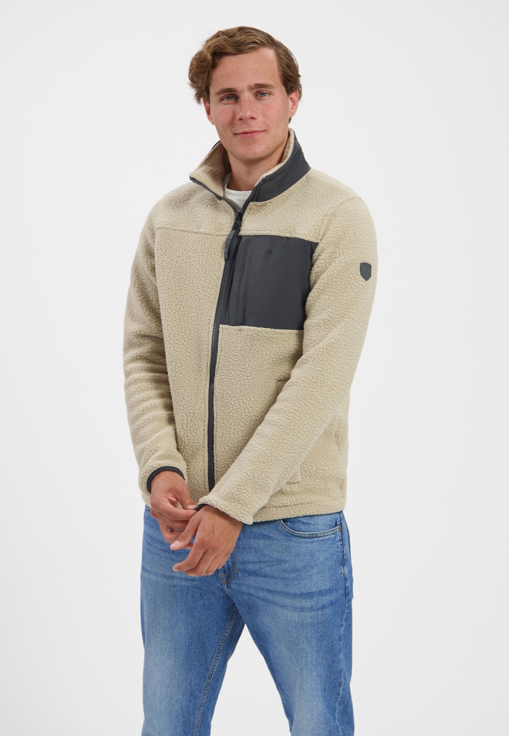 Kjelvik Sherpa Fleece Jacket Keano Heren