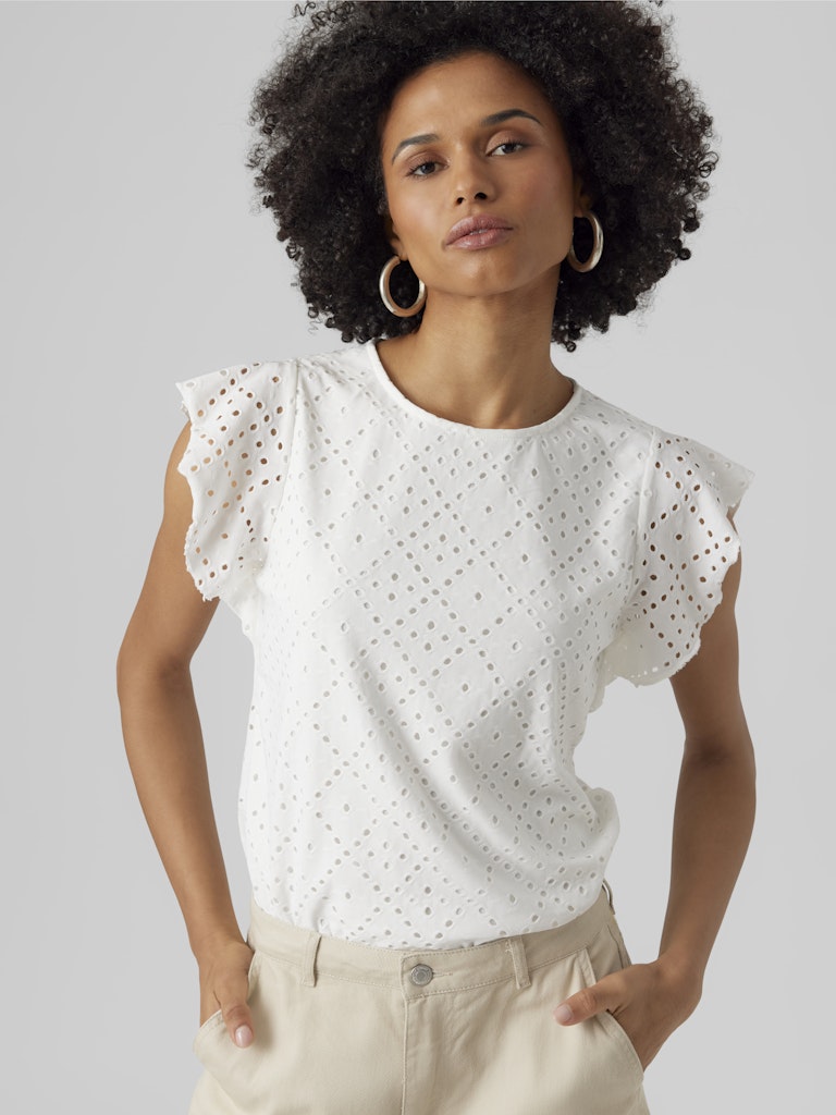 Vero Moda Tassa SL Frill Top Dames