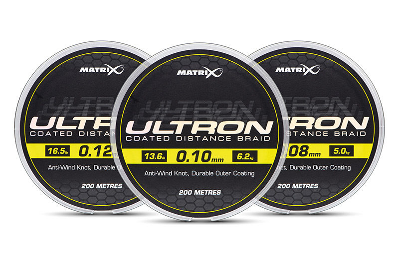 Matrix Ultron Coated Distance Braid 0.10mm 200M