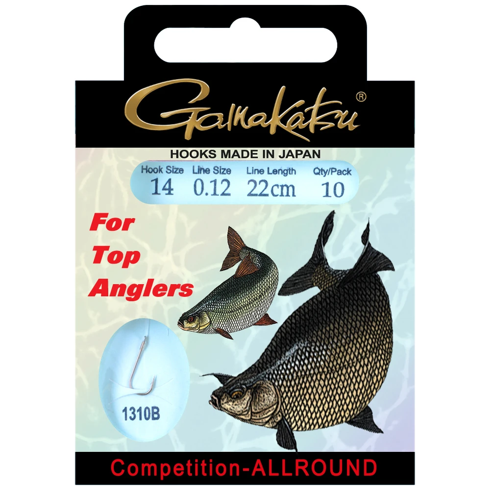 Gamakatsu Booklet Allround 1310B #16-0.12Mm 22Cm