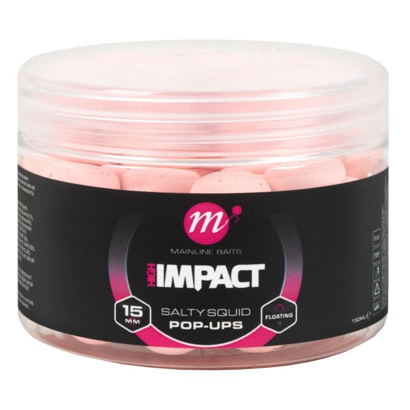 Mainline High Impact Salty Squid 15Mm Pop-Up