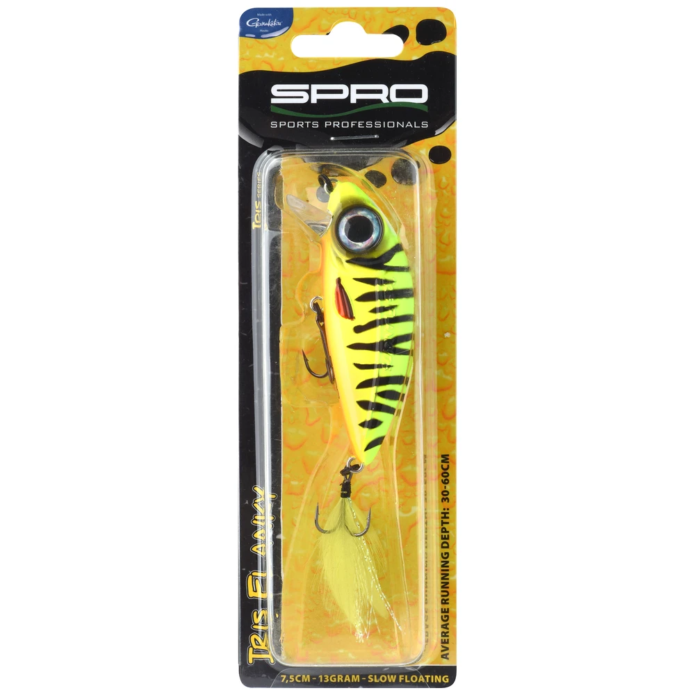 Spro Iris Flanky Hardlure Firetiger 7,5Cm 13G